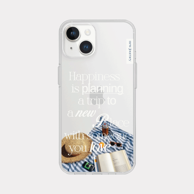 happy plan 디자인 [클리어 폰케이스]아이폰14 13 12 미니 mini 엑스 프로 pro max 맥스 갤럭시 Z플립 스마트 변색없는 젤리 감성